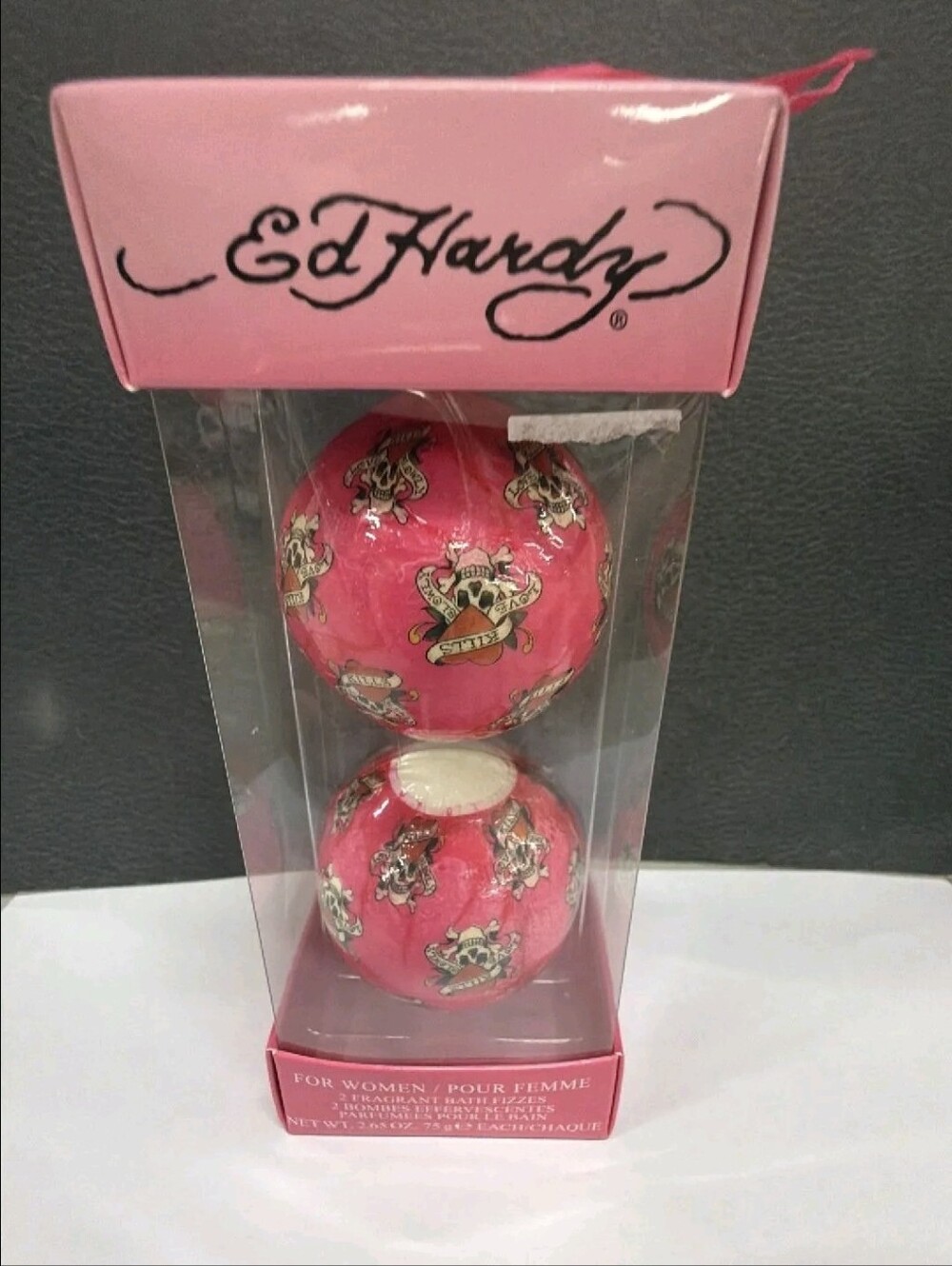 Ed Hardy by Christian Audigier Bath Fizzies Set, NIB